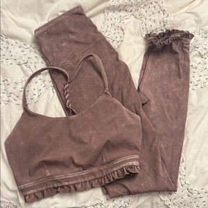 JOY LAB legging and sports bra set